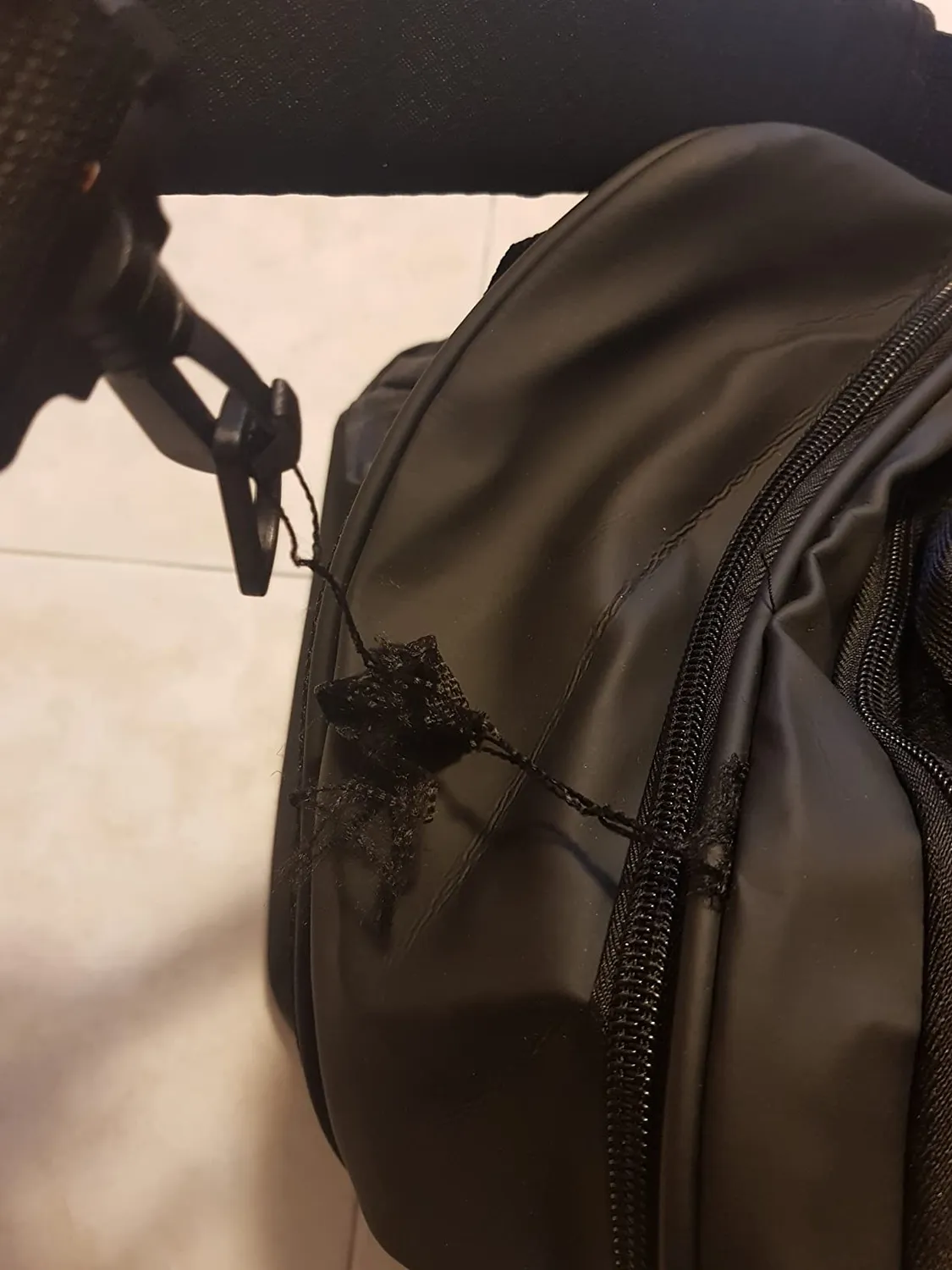 Leone 1947 Black Edition Borsa Zaino Nero da Palestra
