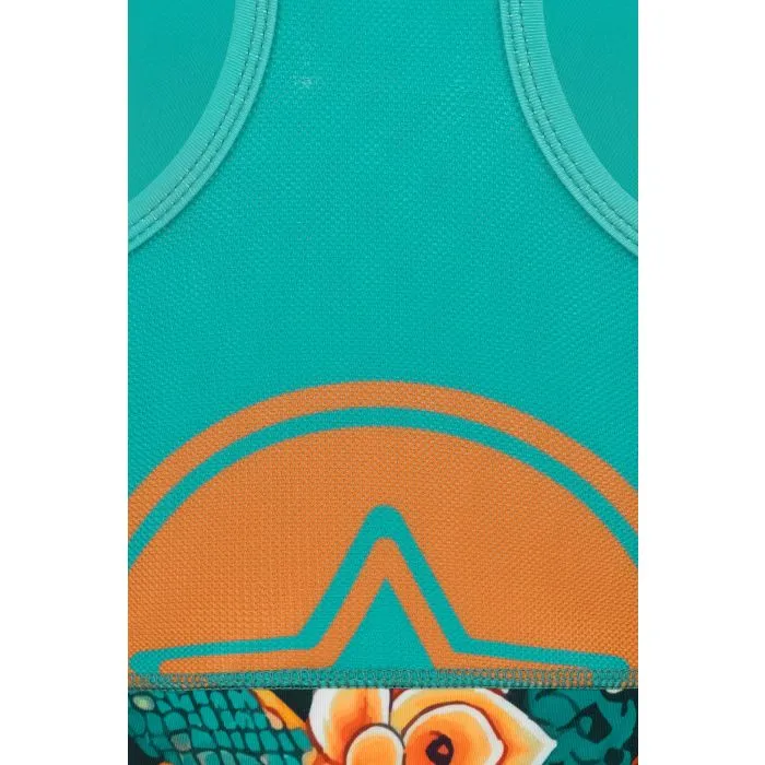 TOP TEN Ryu del Mar reggiseno sportivo elasticizzato