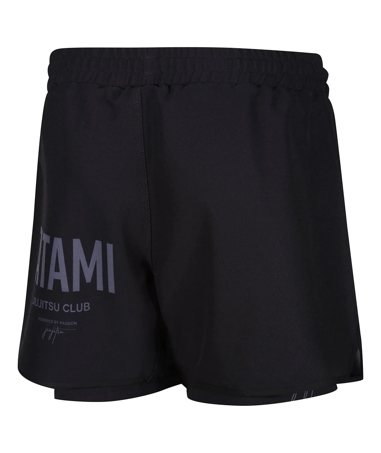 Tatami JJ Club Hybrid High Cut shorts grappling neri