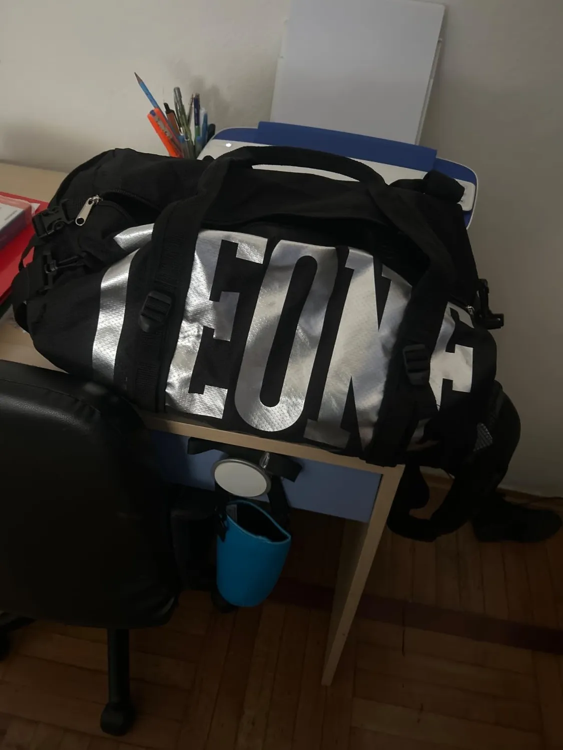 Leone 1947 Light Bag Borsone Palestra Viola 30 Litri Leggero