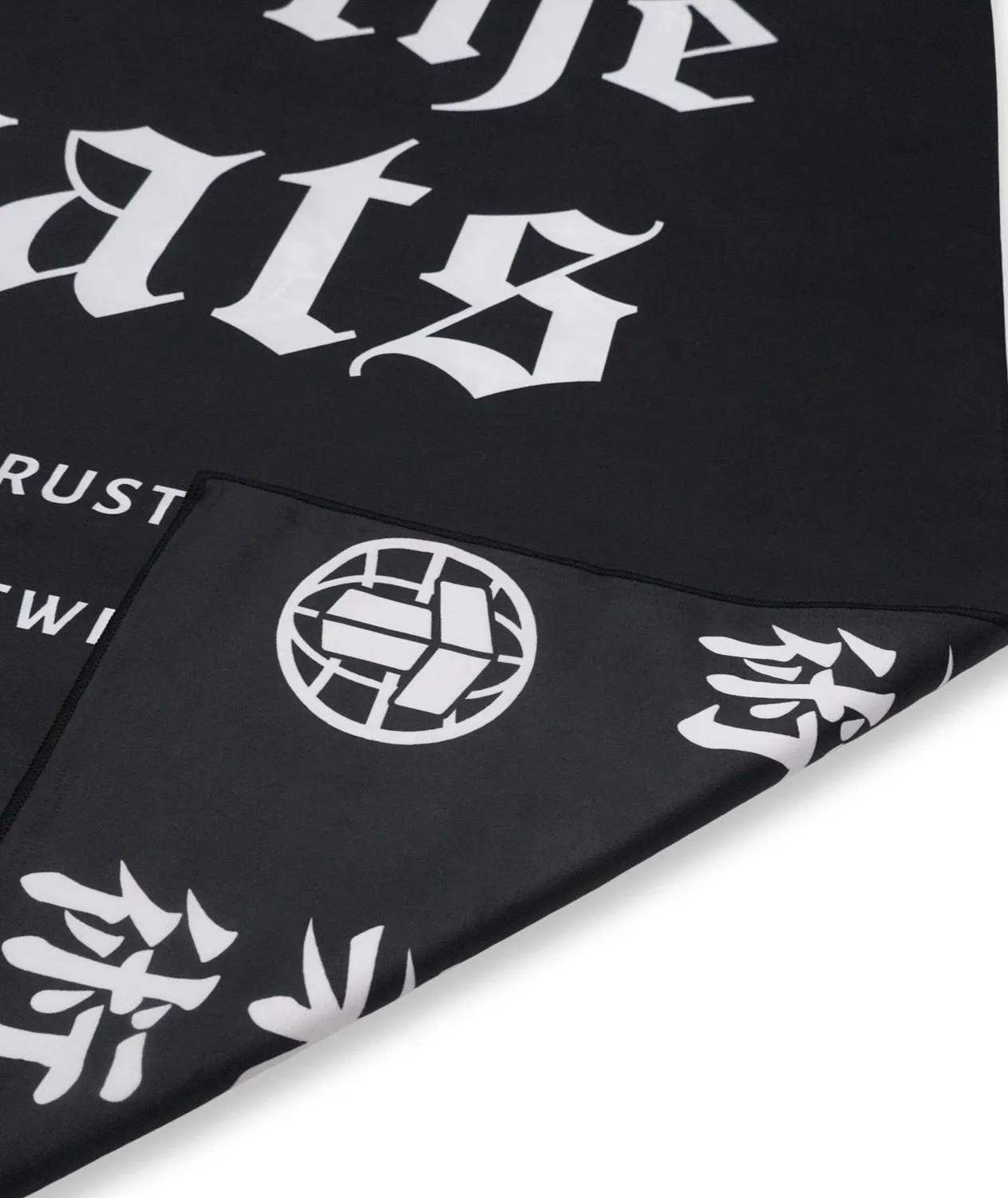 Tatami Product Of The Mats asciugamano nero 80x120