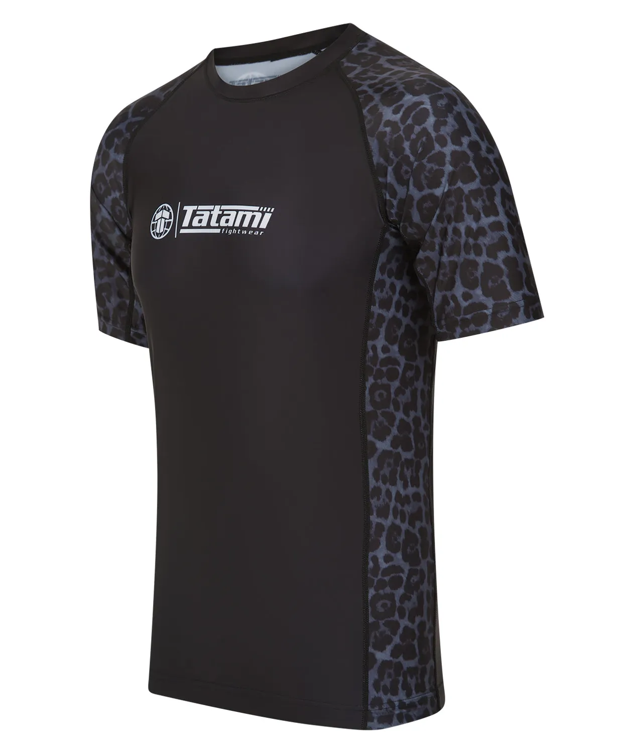 Tatami Fightwear Recharged rash guard uomo leopardato grigio