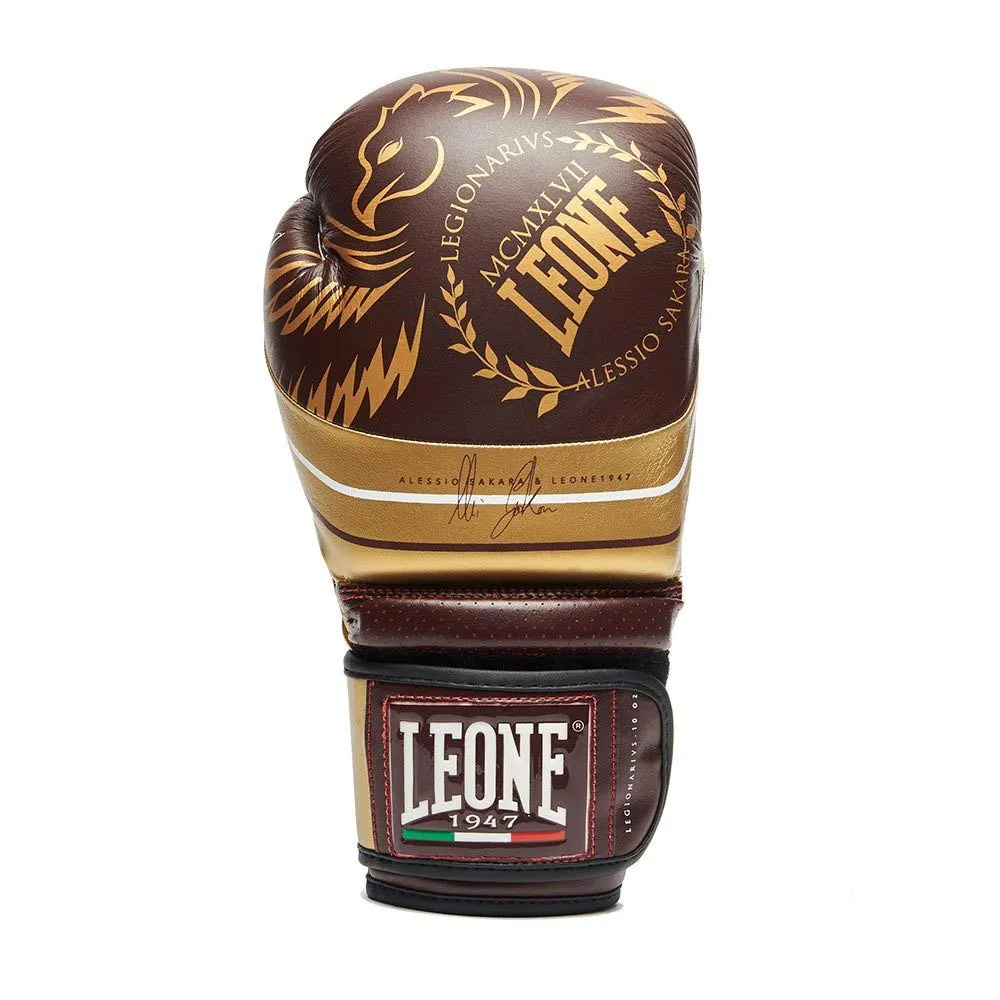 Leone1947 Legionarivs guanti boxe 10 oz bordeaux pelle