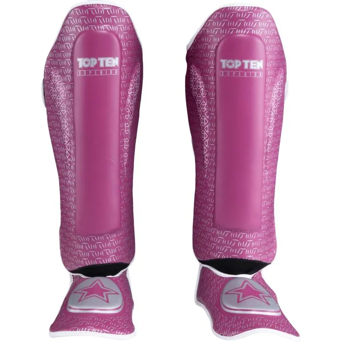 TOP TEN Superior paratibie kickboxing imbottiti