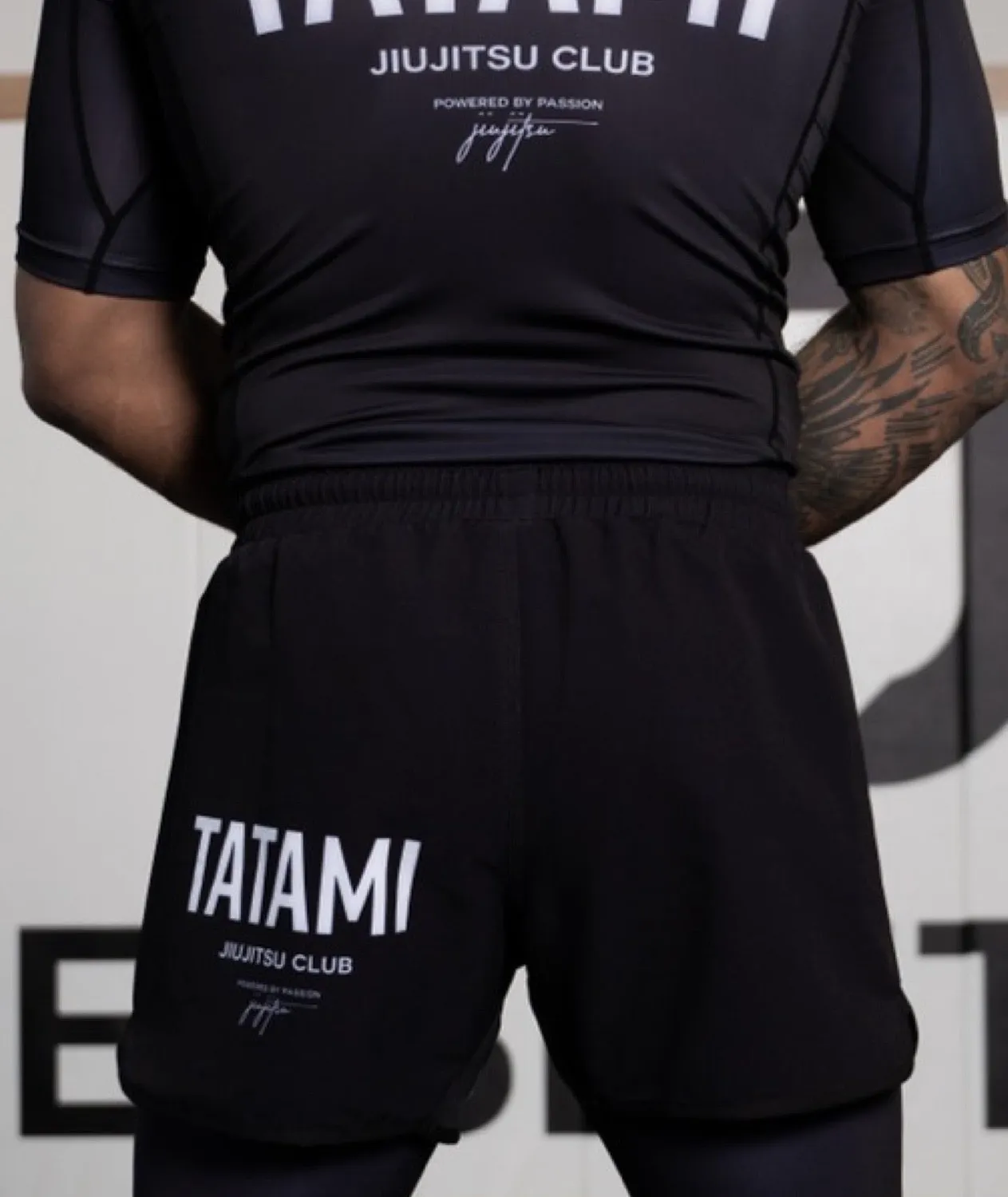 Tatami JJ Club High Cut Shorts Pantaloncini Uomo Neri