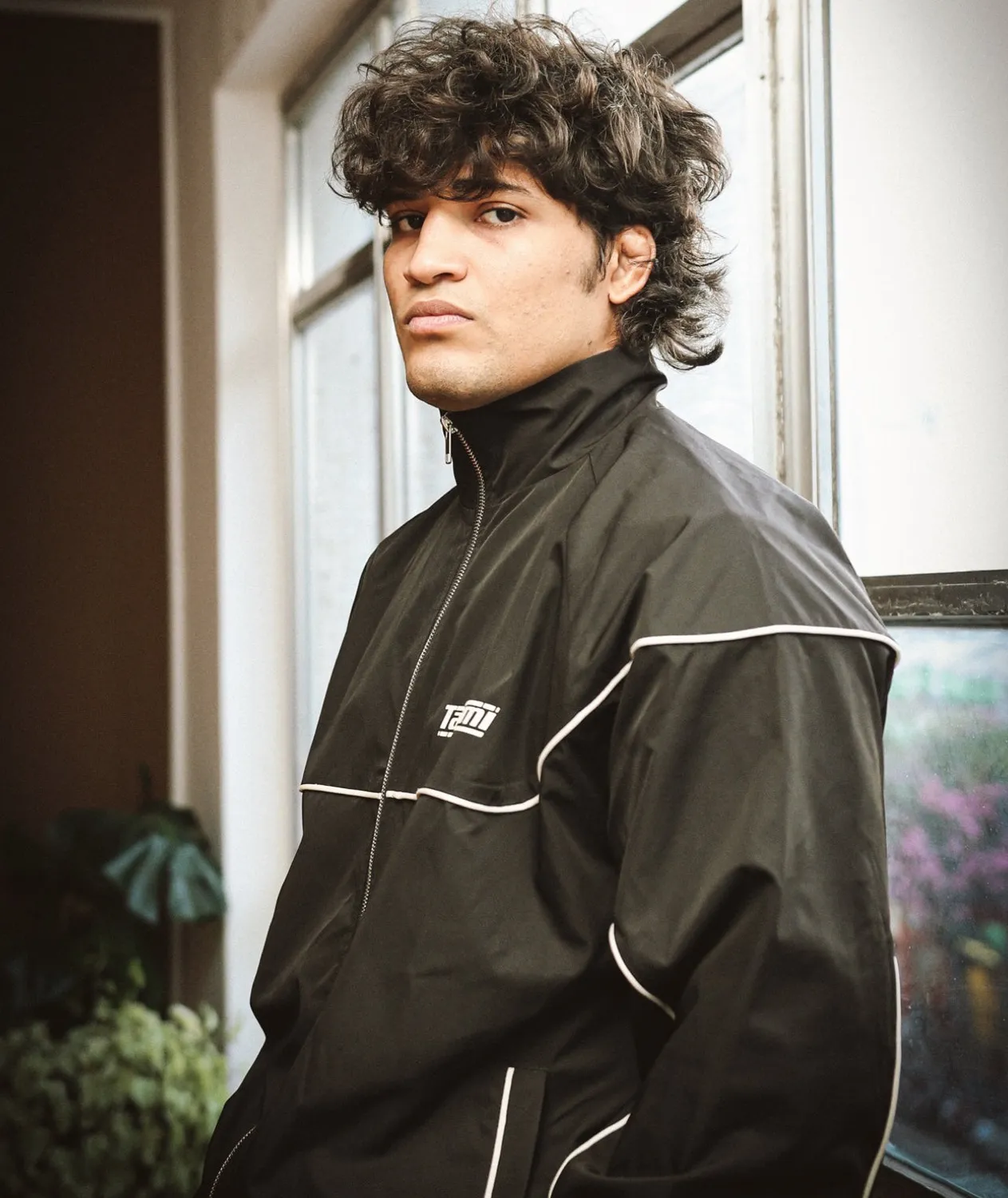 Tatami Tactic Tracksuit giacca tuta uomo nera antivento