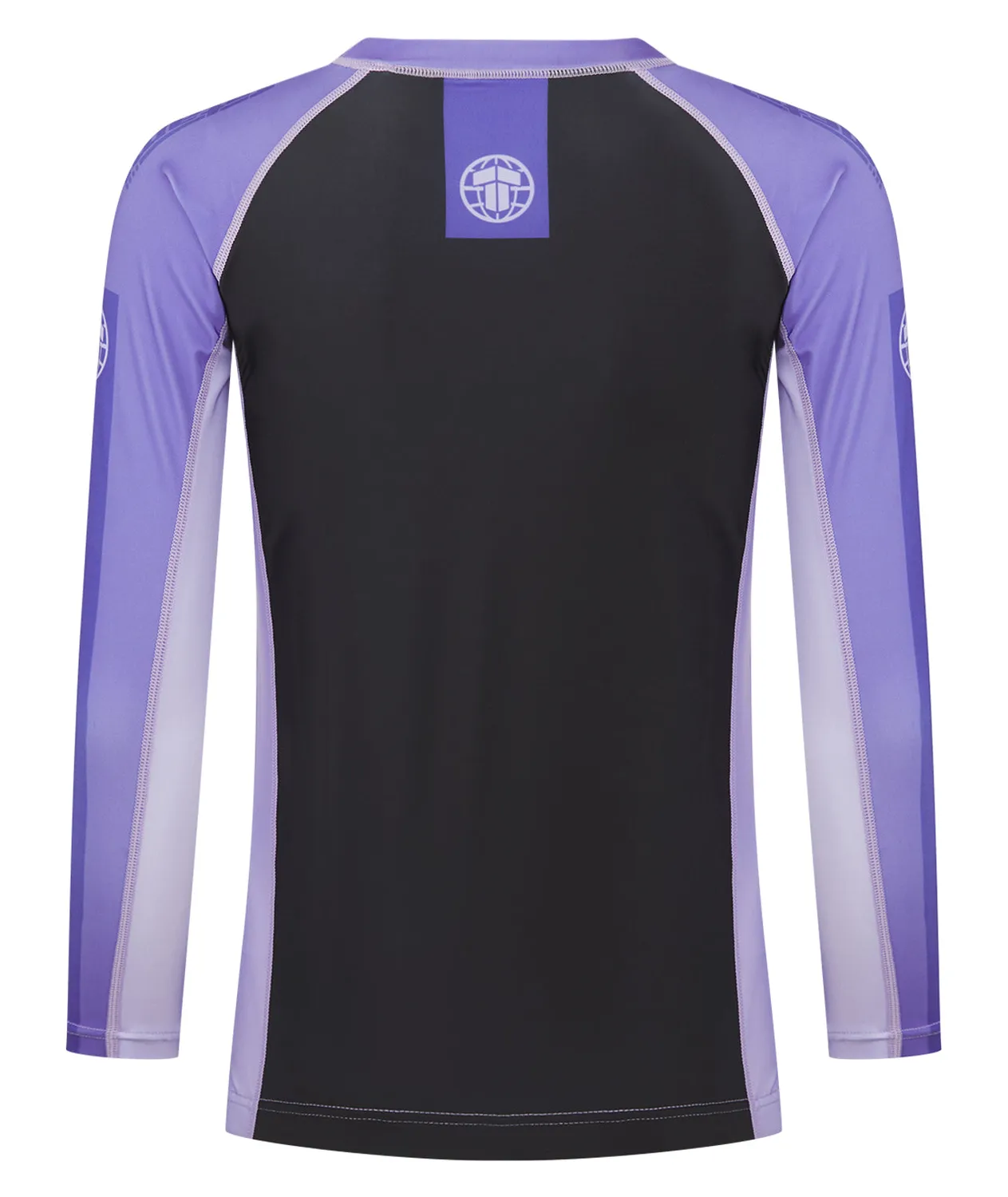 Tatami Contrast Rash Guard Donna Maniche Lunghe Viola