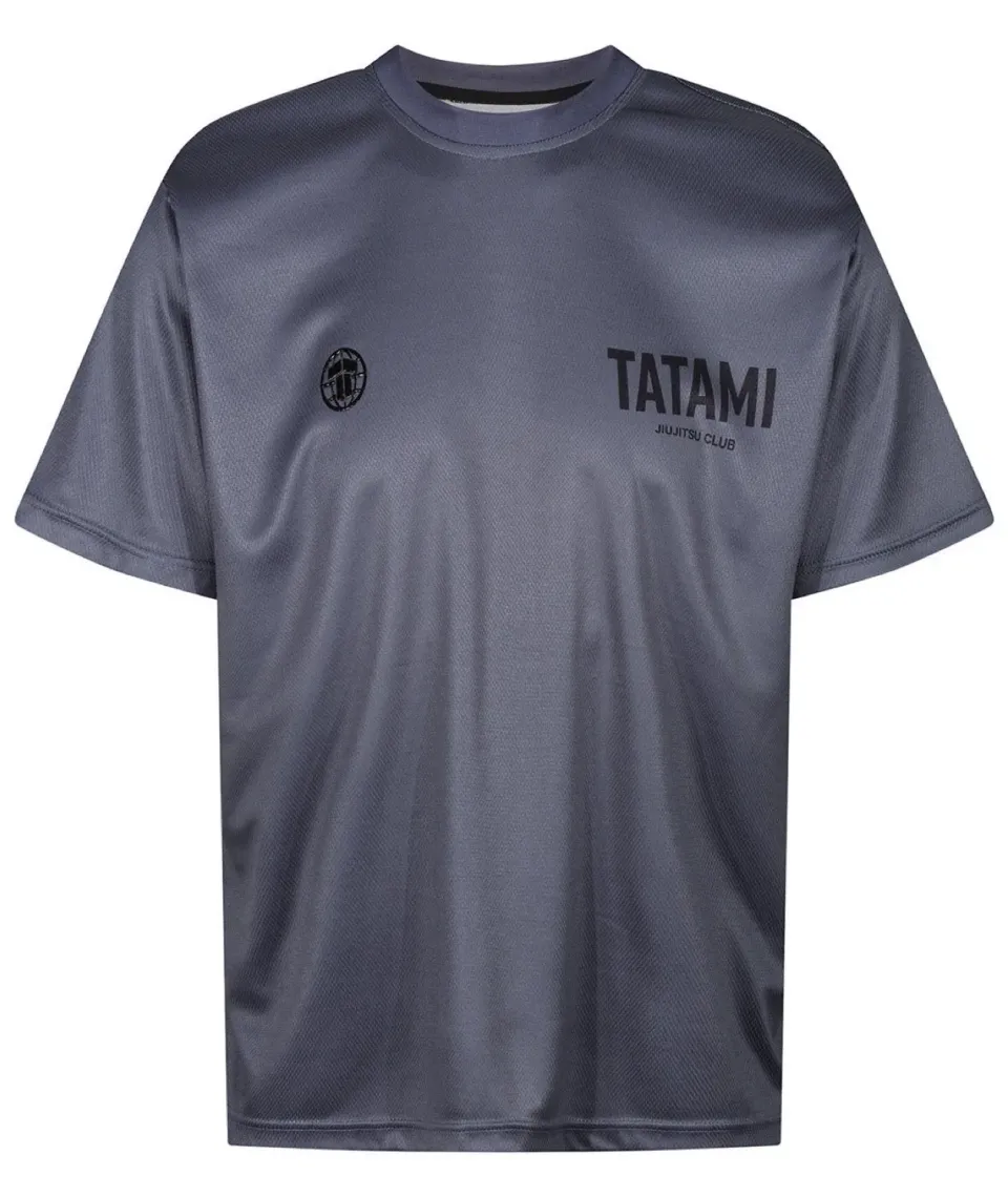 Tatami JJ Club Mesh T-Shirt Uomo Grigia
