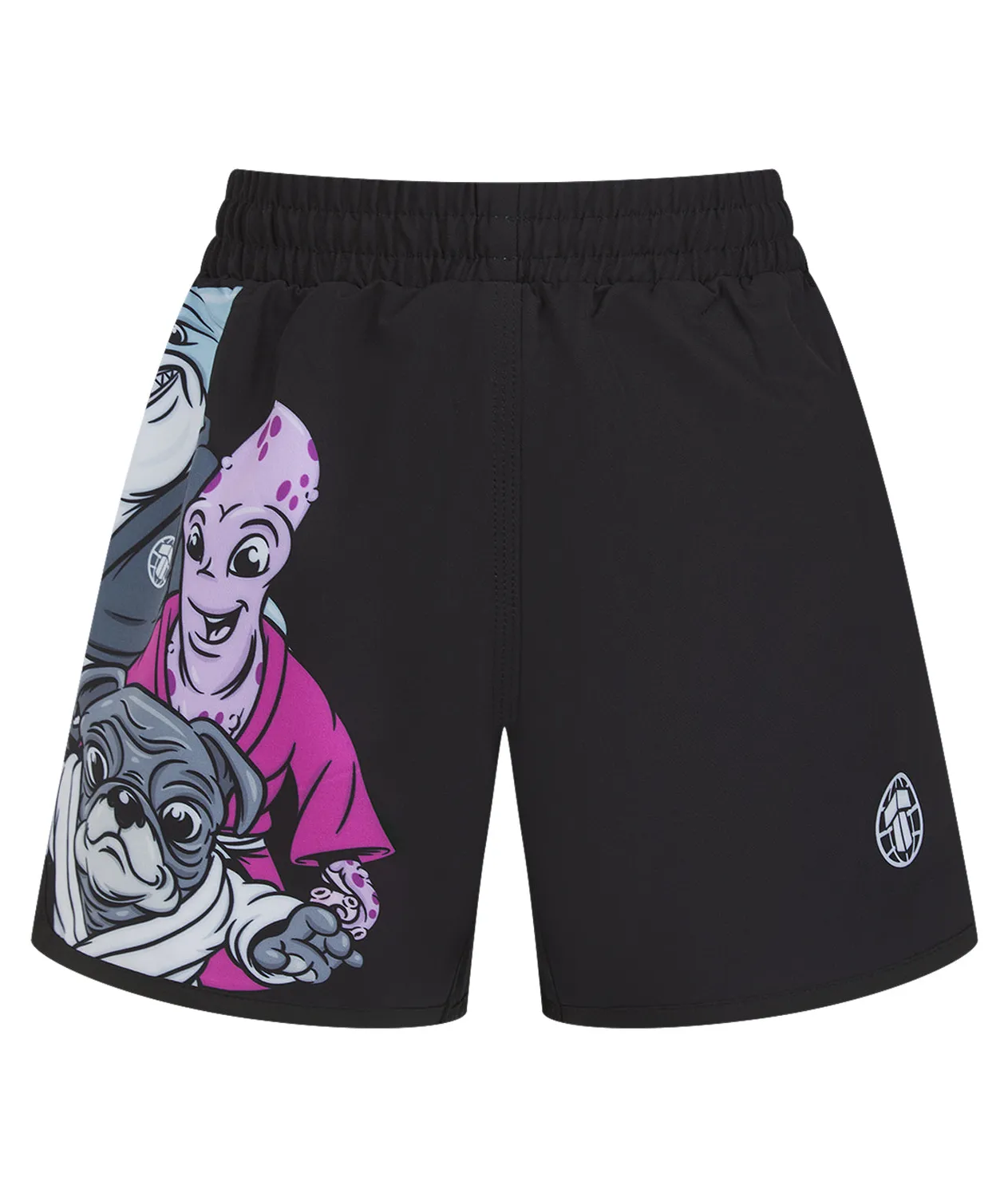 Tatami Fightwear Mini Grapplers Kids shorts grappling neri eco