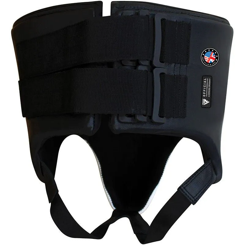 RDX L1 Conchiglia MMA Pelle Gel Bianca Protezione