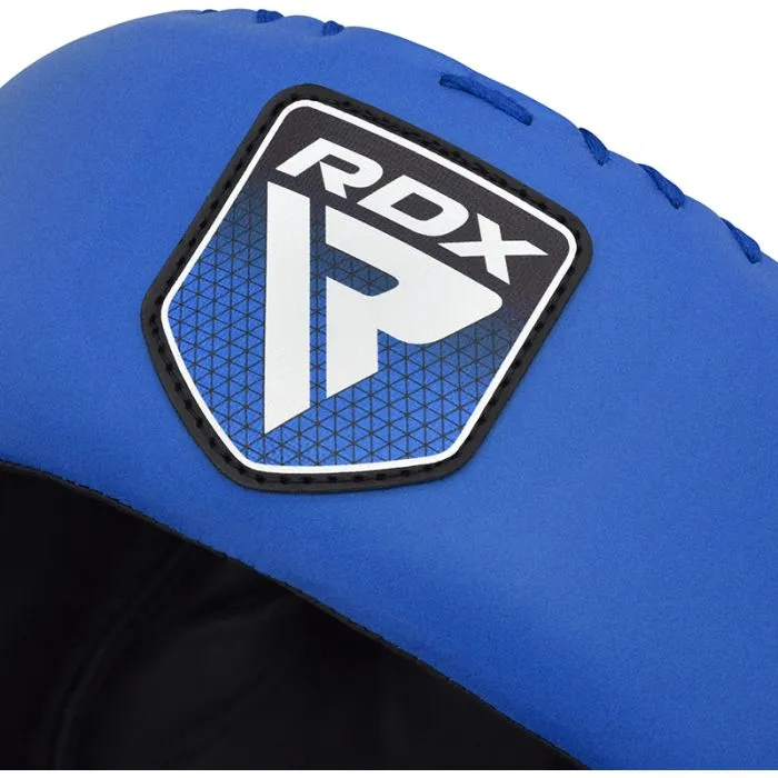 RDX Apex Casco Boxe con Protezione Guance Rosso M