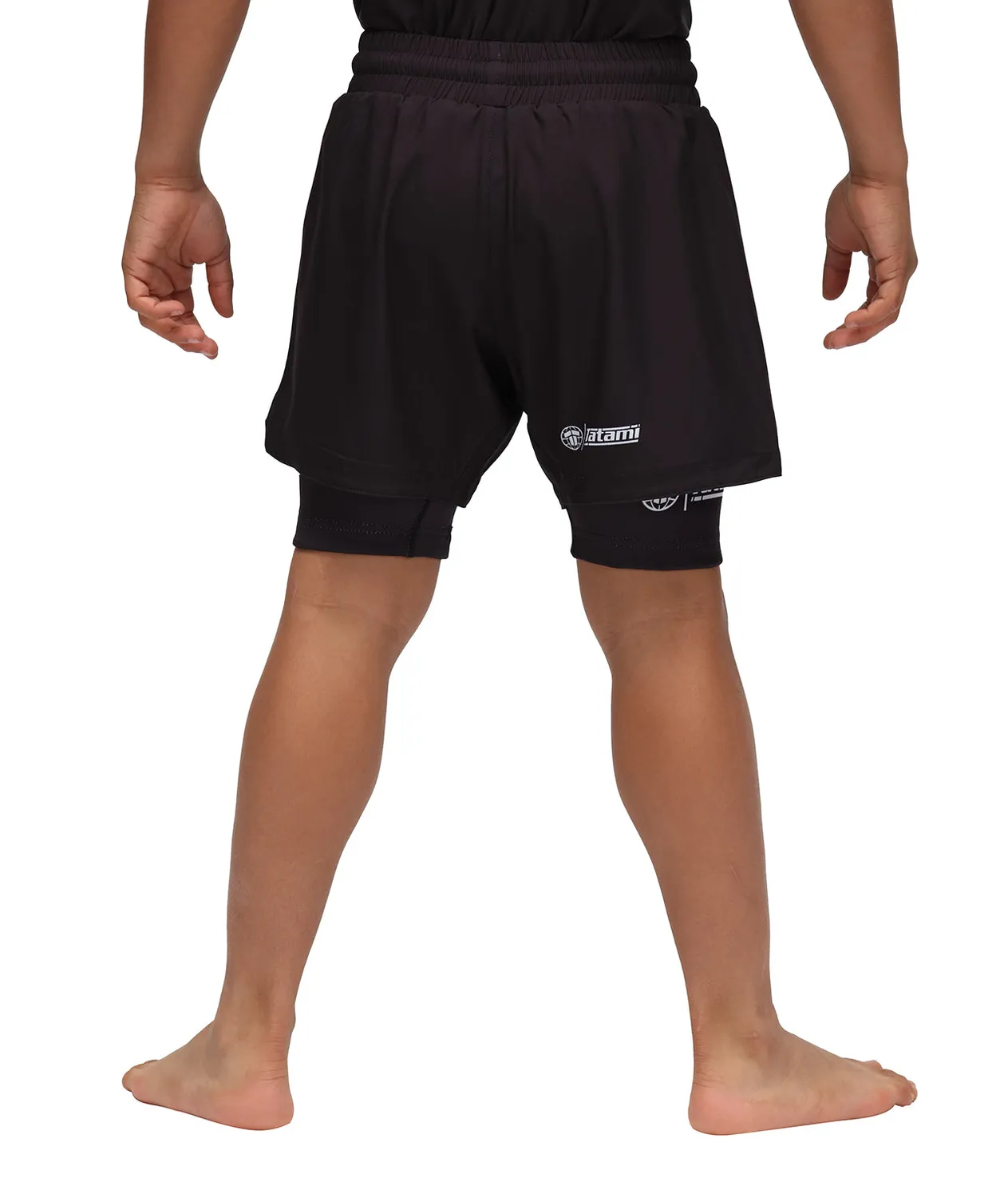 Tatami Kids Dual Layer Grappling Shorts neri