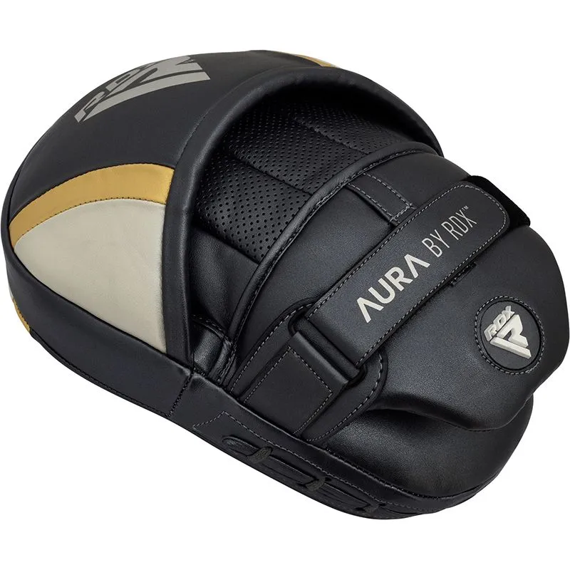 RDX T17 Aura colpitori boxe Golden pelle