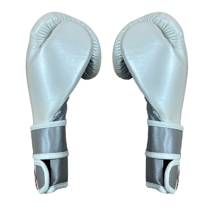 Cleto Reyes Heros 500 guanti boxe cuoio 14 oz neri onice
