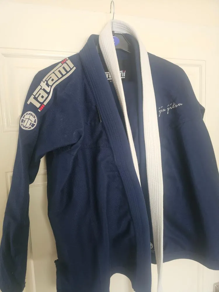Tatami Fightwear Elements Superlite Kimono BJJ Bambino Nero Leggero