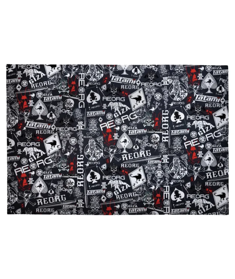 Tatami Fightwear Reorg Collage asciugamano microfibra 120 cm