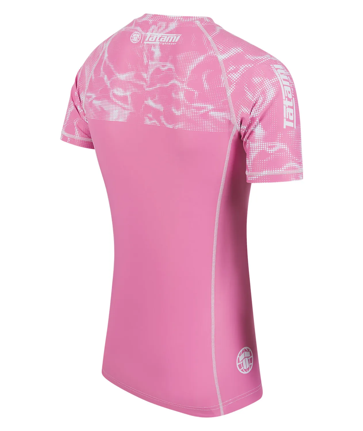 Tatami Fightwear Smoke rash guard rosa manica corta