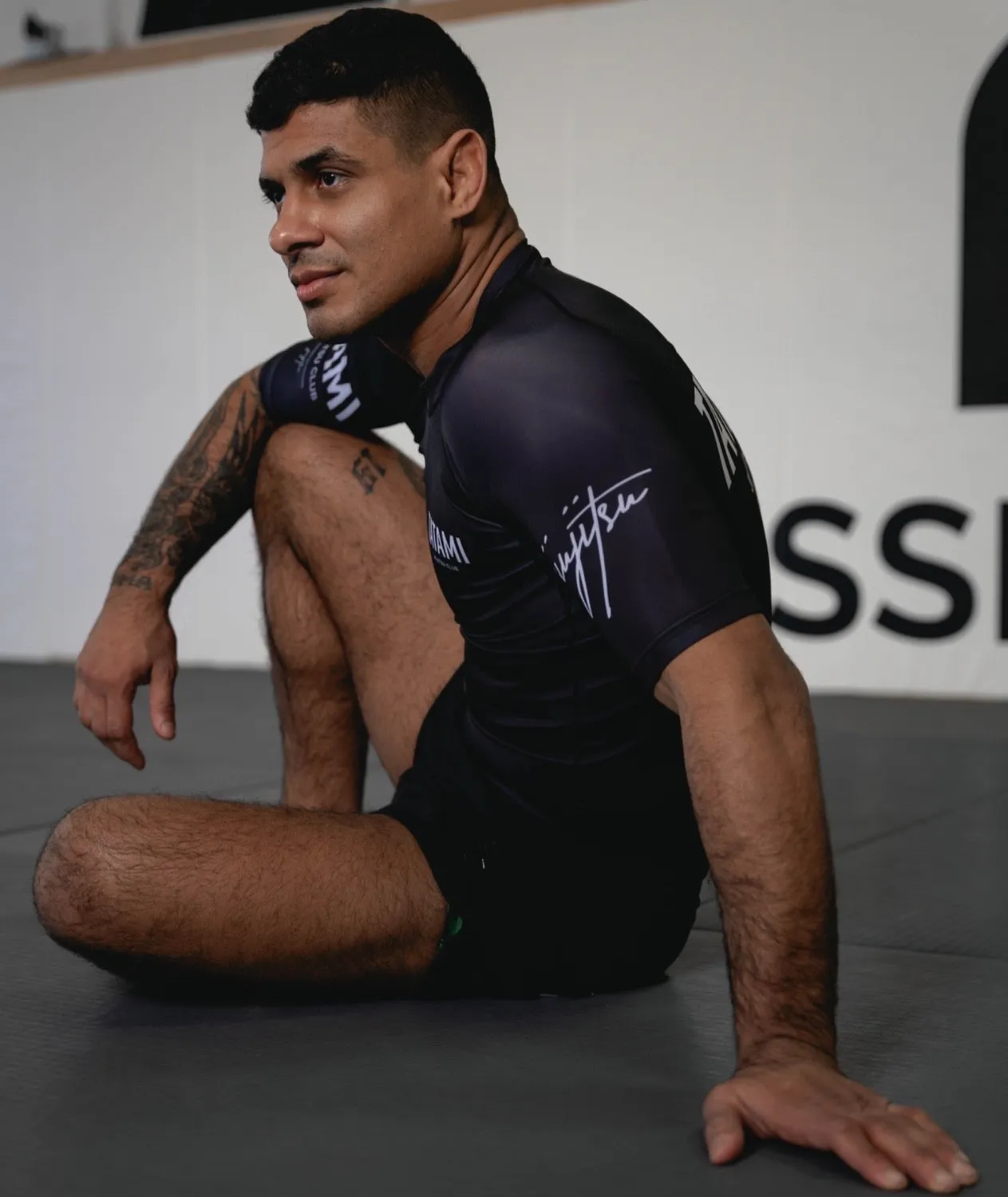 Tatami JJ Club rash guard maniche corte nera