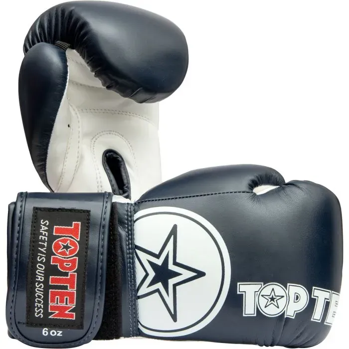 TOP TEN KIDS guanti boxe bambino pelle sintetica