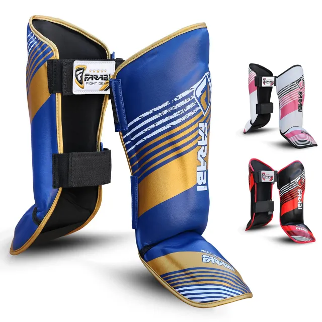 Farabi Kids parastinchi kick boxing bimbo S nero collo piede