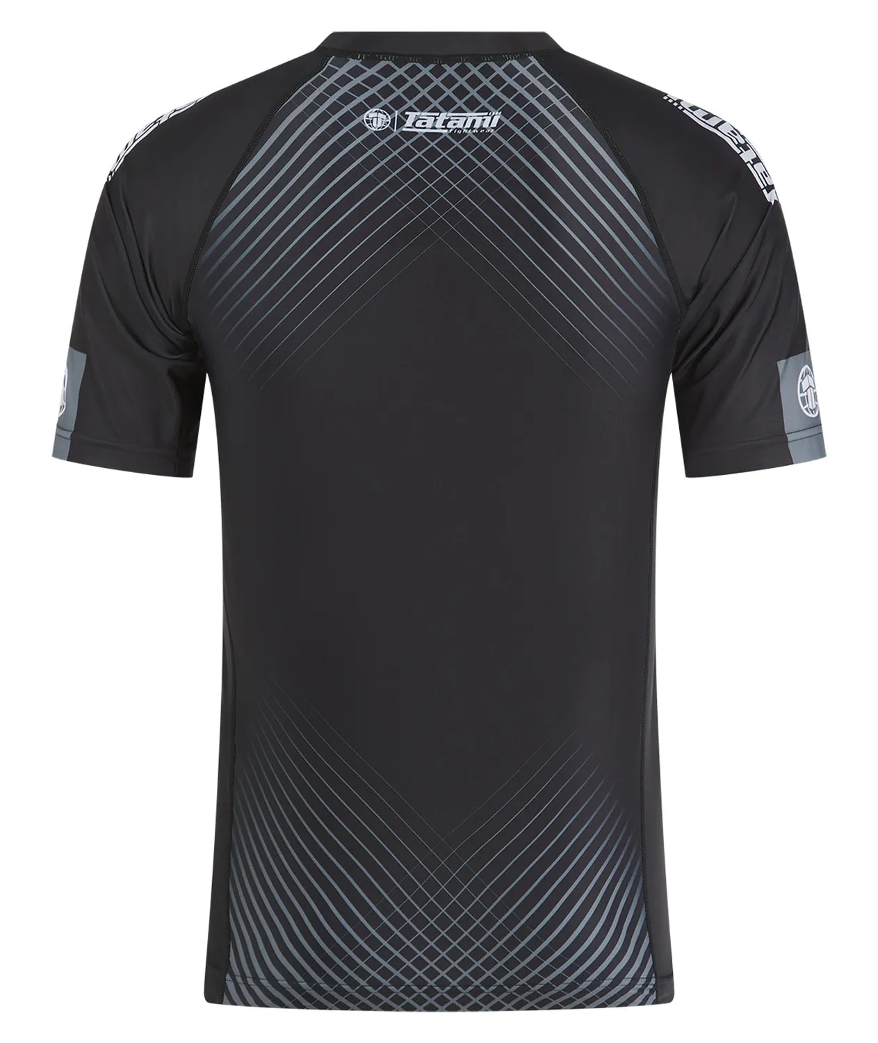 Tatami Vortex Rash Guard Uomo Manica Corta Grigia