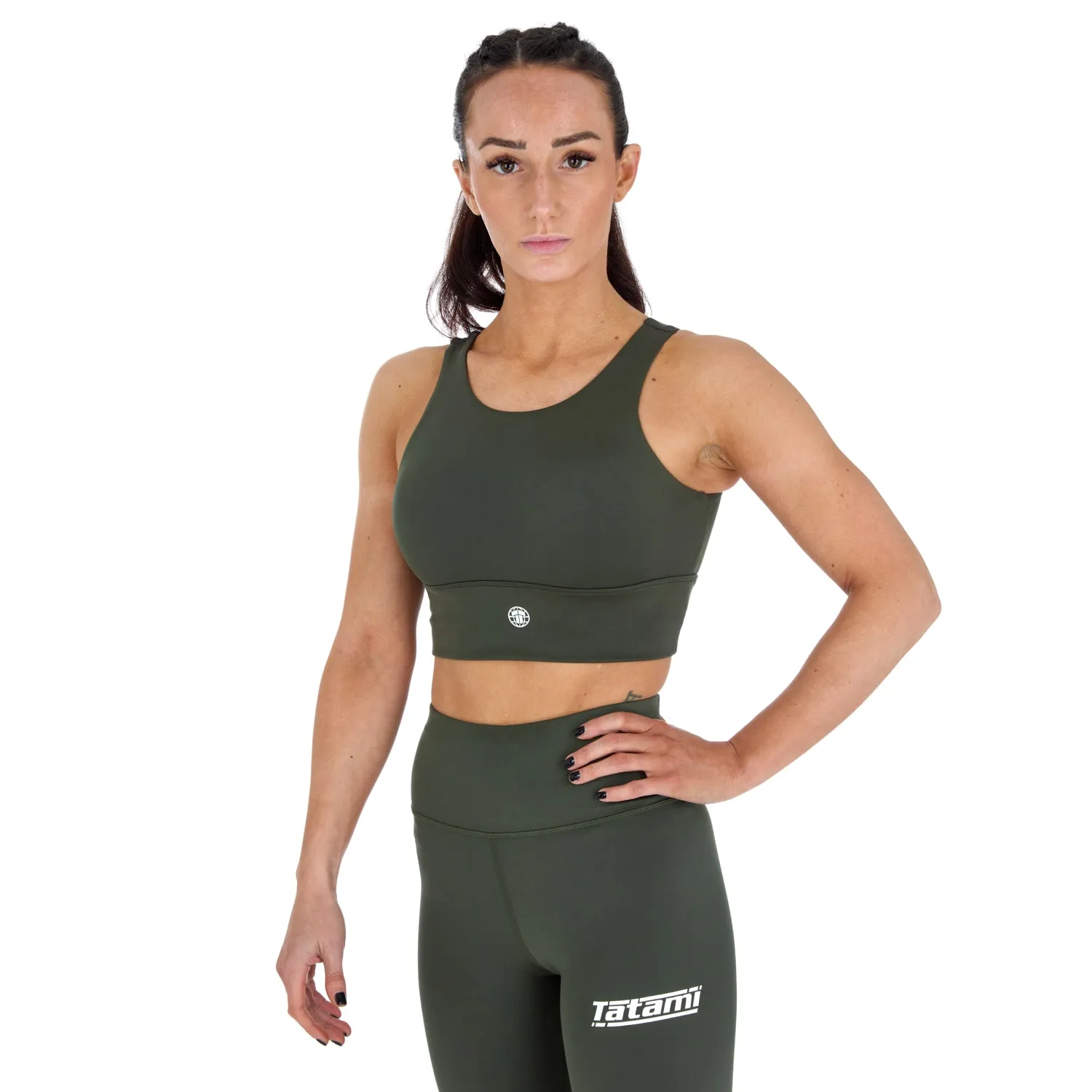 Tatami Ladies Agile Sports Bra Khaki donna