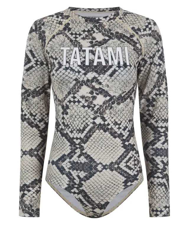 Tatami Fightwear Helena leotard donna snake maniche lunghe
