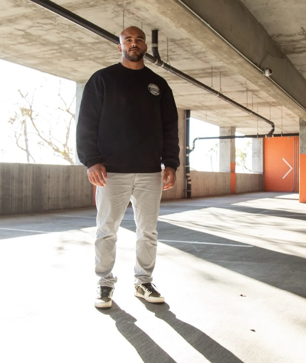 Tatami Fightwear X ADCC Combat Club felpa oversize nera