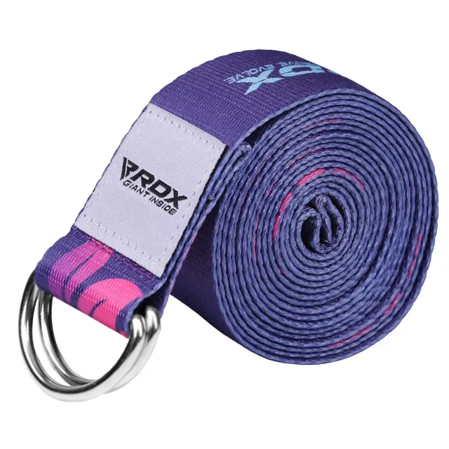 RDX F6 Cinghia Yoga Cotone 2,4 m Anello D Resistente