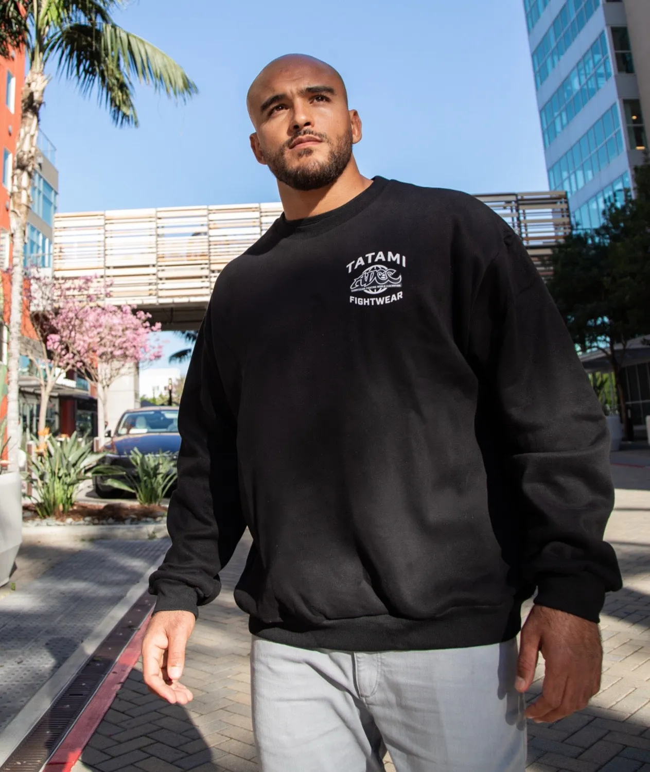Tatami X ADCC felpa oversize nera pesante