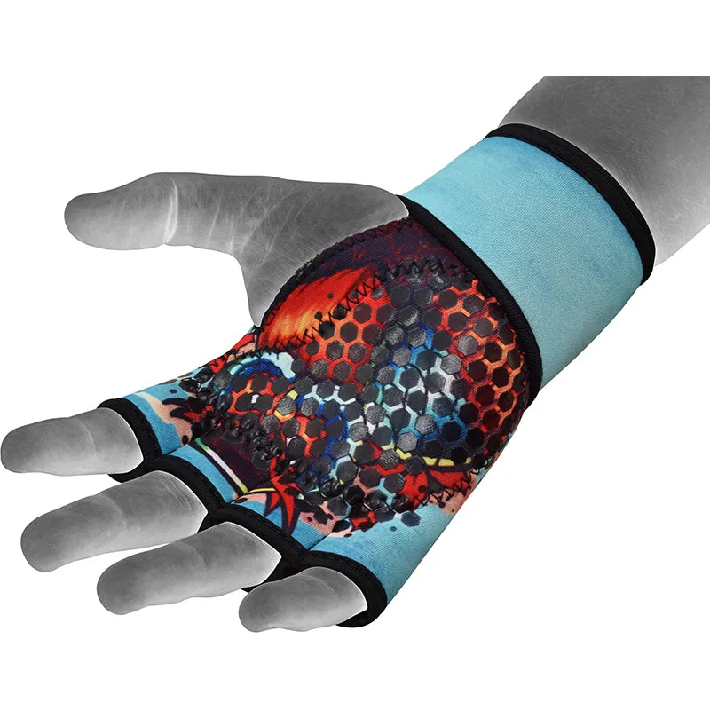 RDX T4 Guanti Palestra Sollevamento Pesi Aperti Neoprene
