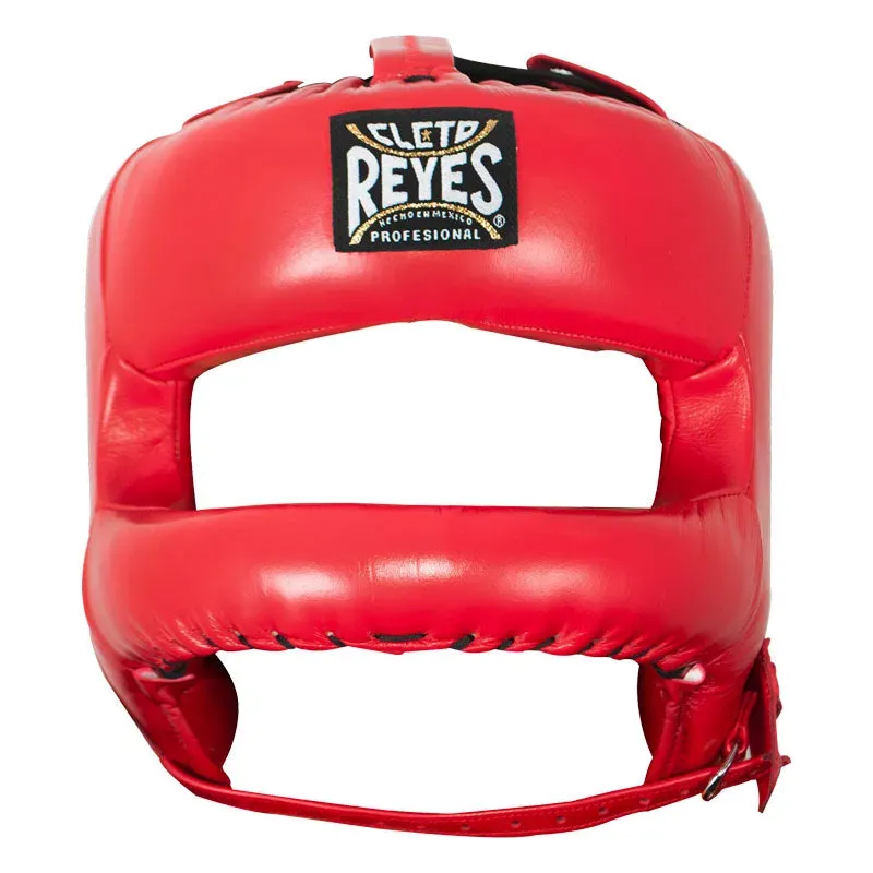 Cleto Reyes Safetec casco boxe pelle barra U