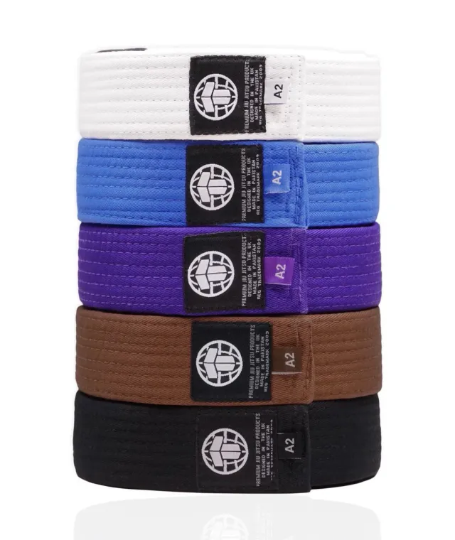 Tatami IBJJF Cintura BJJ Nera A2 Cotone