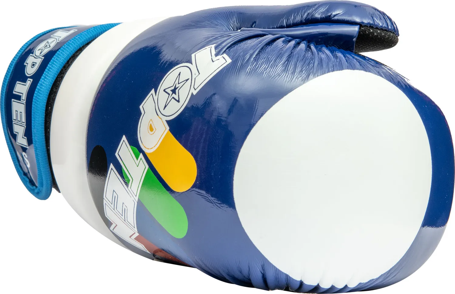 TOP TEN Glossy Block Taekwondo guanti mani aperte