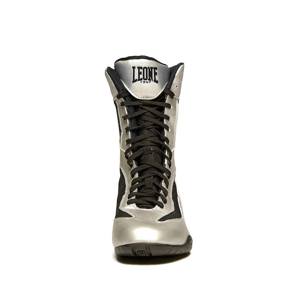 Leone1947 Legend stivaletti da boxe argento 40 EU antiscivolo