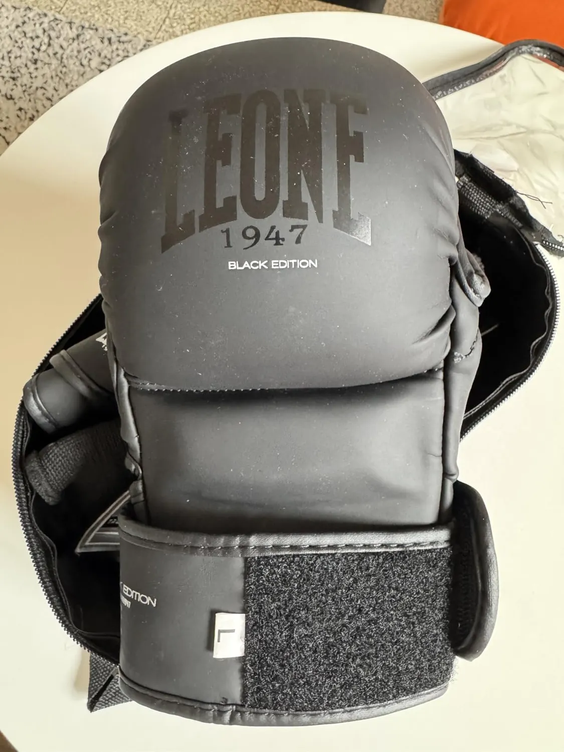 Leone 1947 Black Edition GP121 guanti MMA neri taglia L