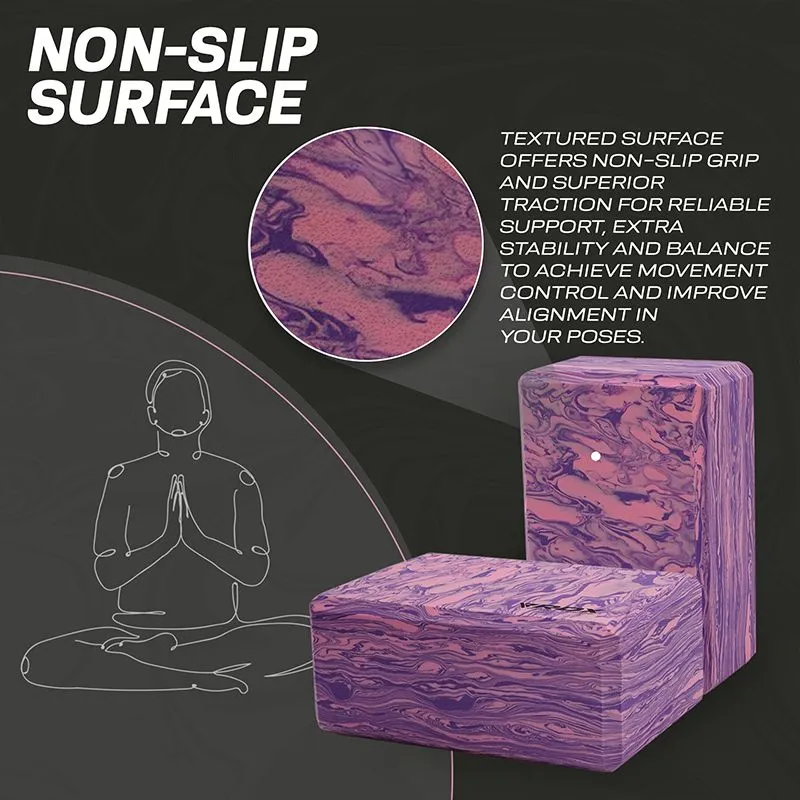 RDX PP Blocco Yoga EVA Singolo Viola