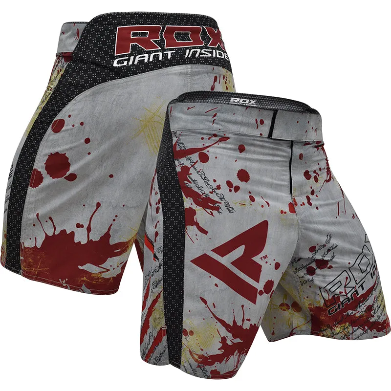 RDX R3 Revenge Pantaloncini MMA Rossi Traspiranti