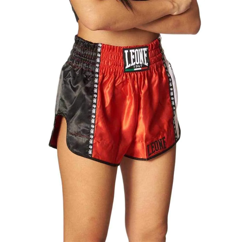 Leone 1947 Training Pantaloncino Kick Thai Satin Leggero