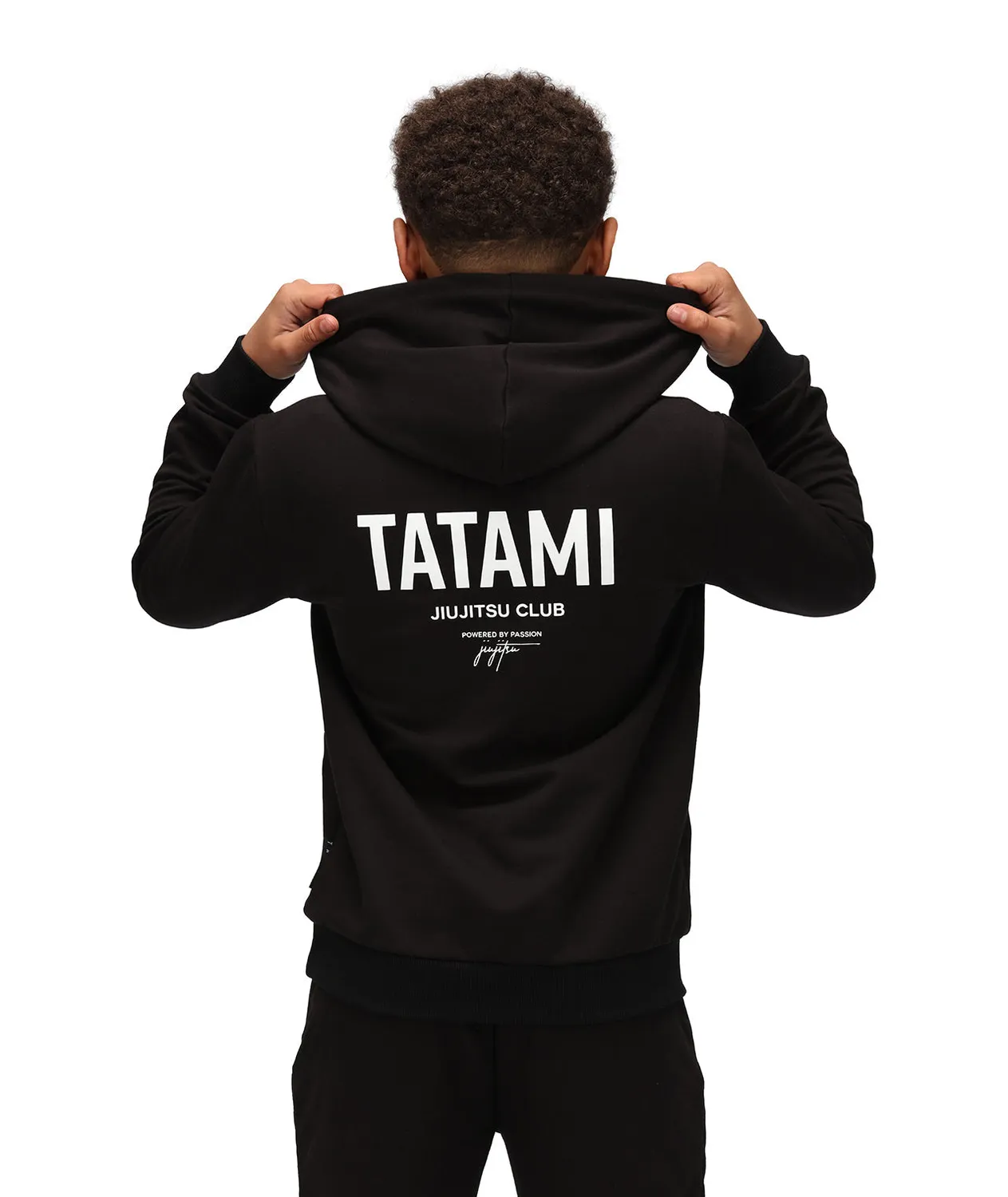 Tatami JJ Club Felpa Bambino Nero 12-13 Cotone