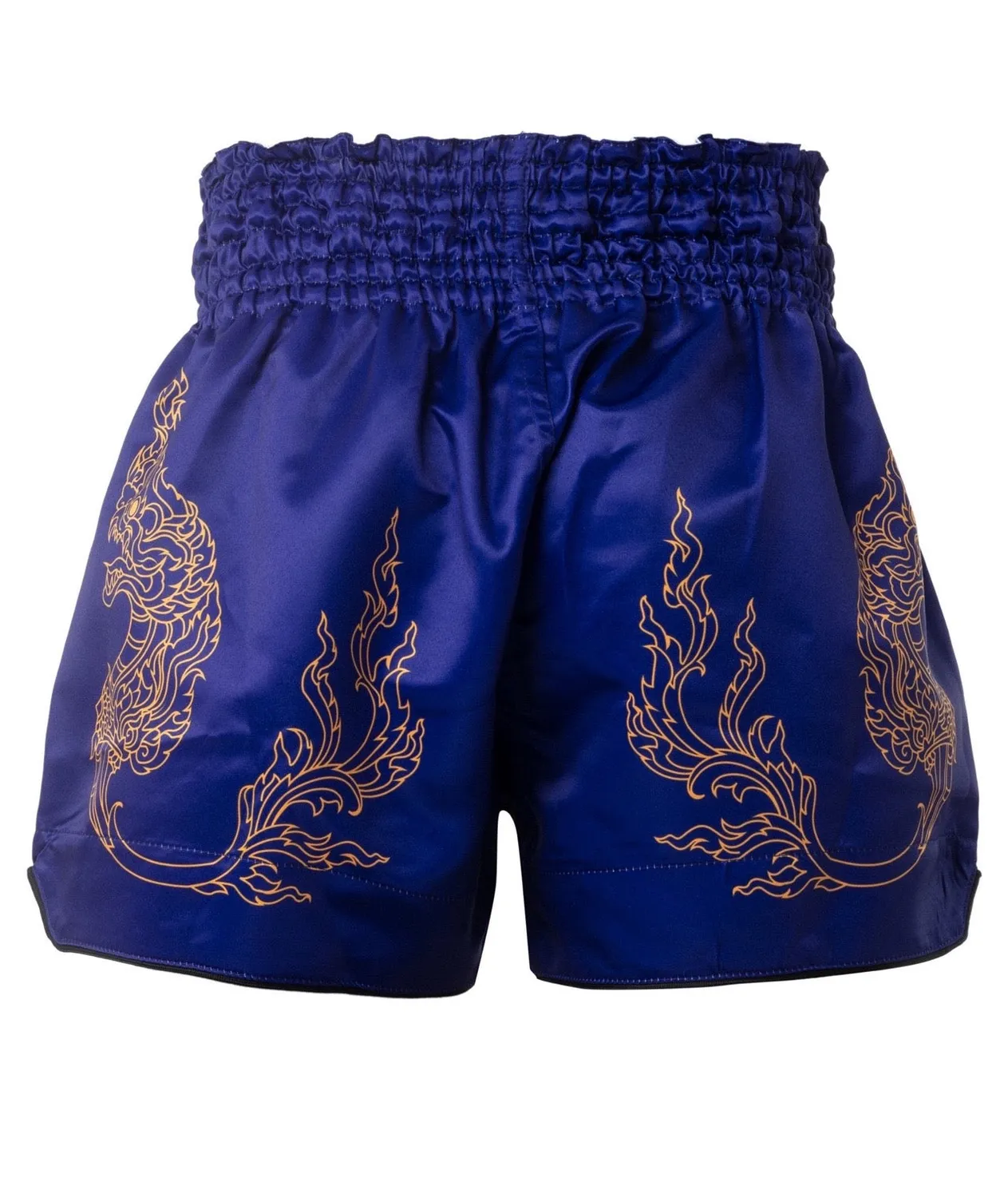 Tatami Nakmuay pantaloncini muay thai blu taglio thai