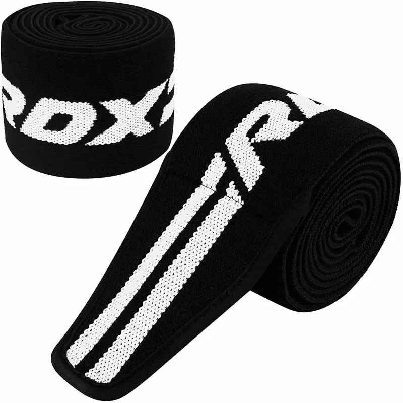RDX K2 Ginocchiere Palestra Gel Nero