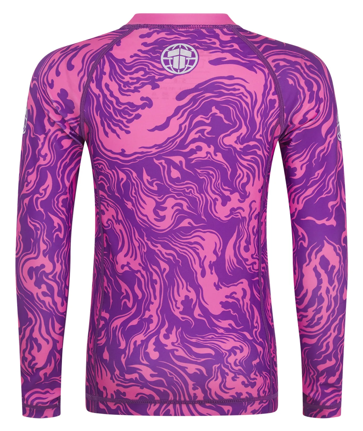 Tatami Fightwear Helena rash guard bambino manica lunga lava pink