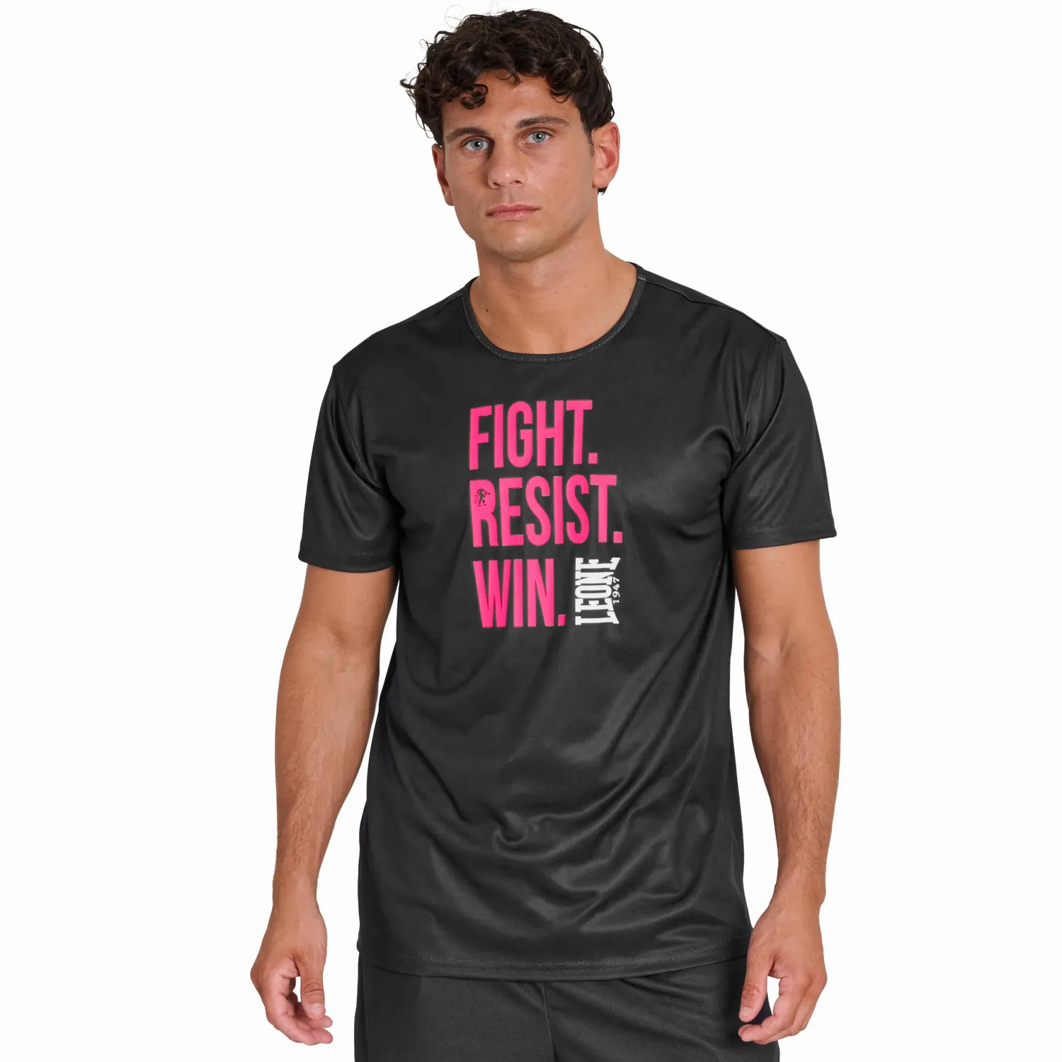 Leone1947 FRW ABX508 t-shirt uomo nero M stampa fight