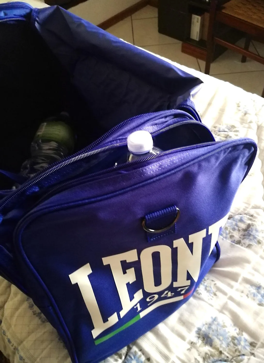 Leone1947 AC909 borsone sportivo blu 80 litri
