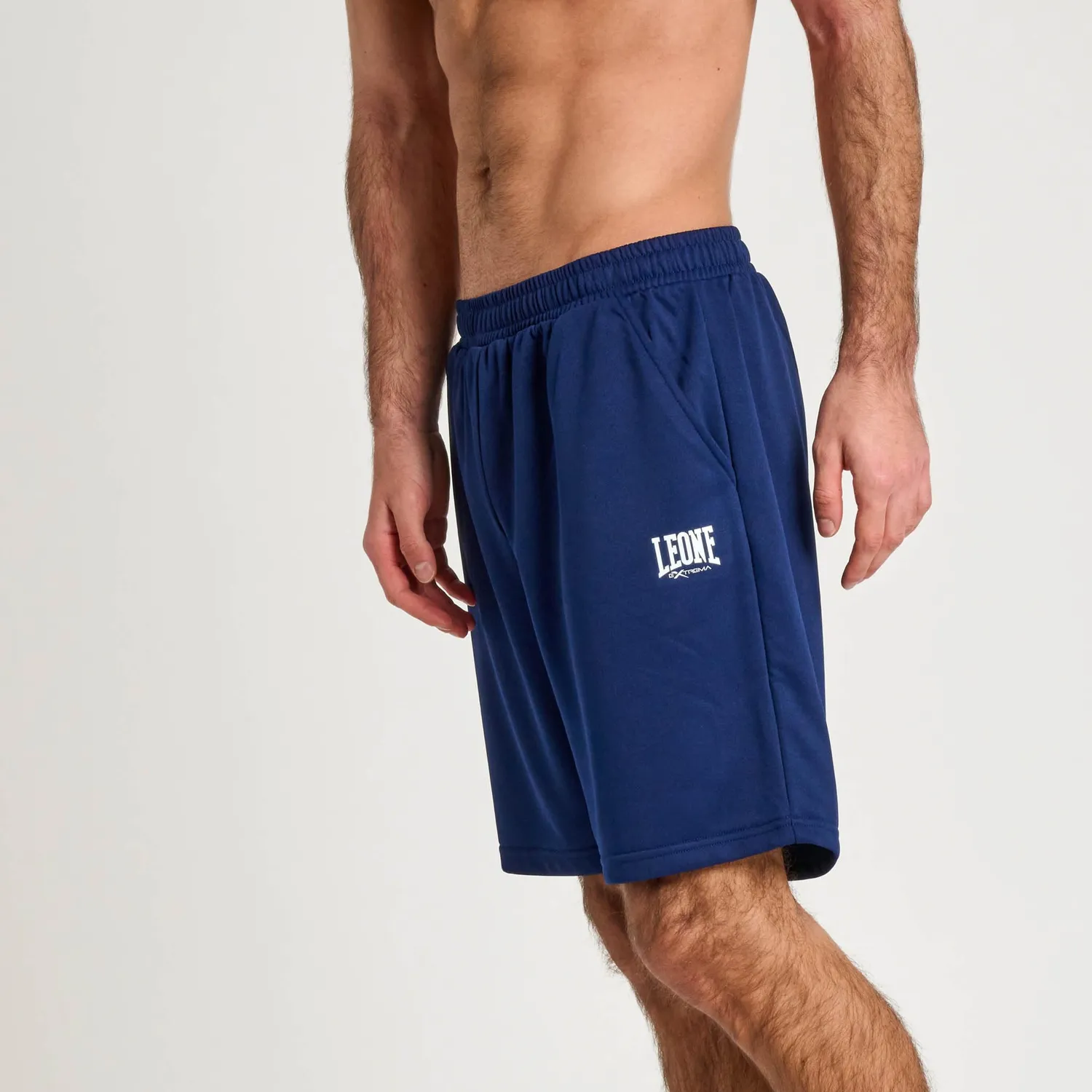 Leone 1947 Logo canotta sportiva uomo blu L traspirante