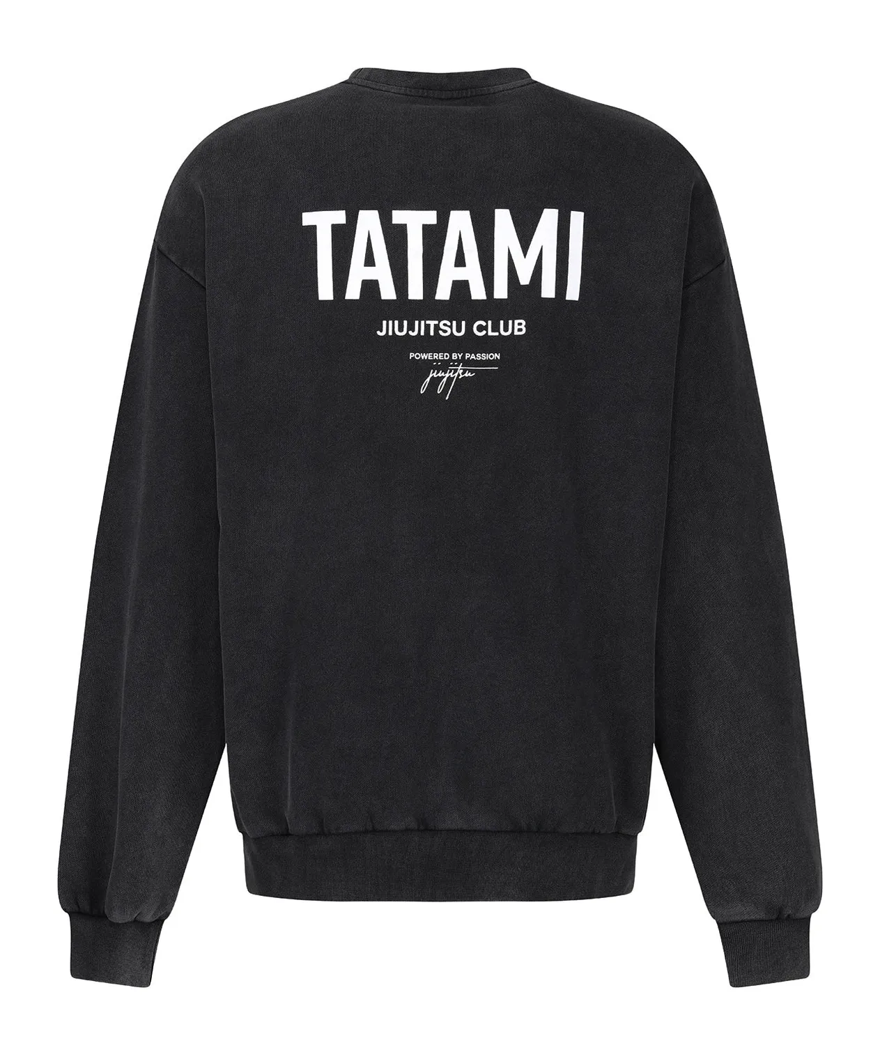 Tatami Fightwear JJ Club felpa oversize grigia stonewash