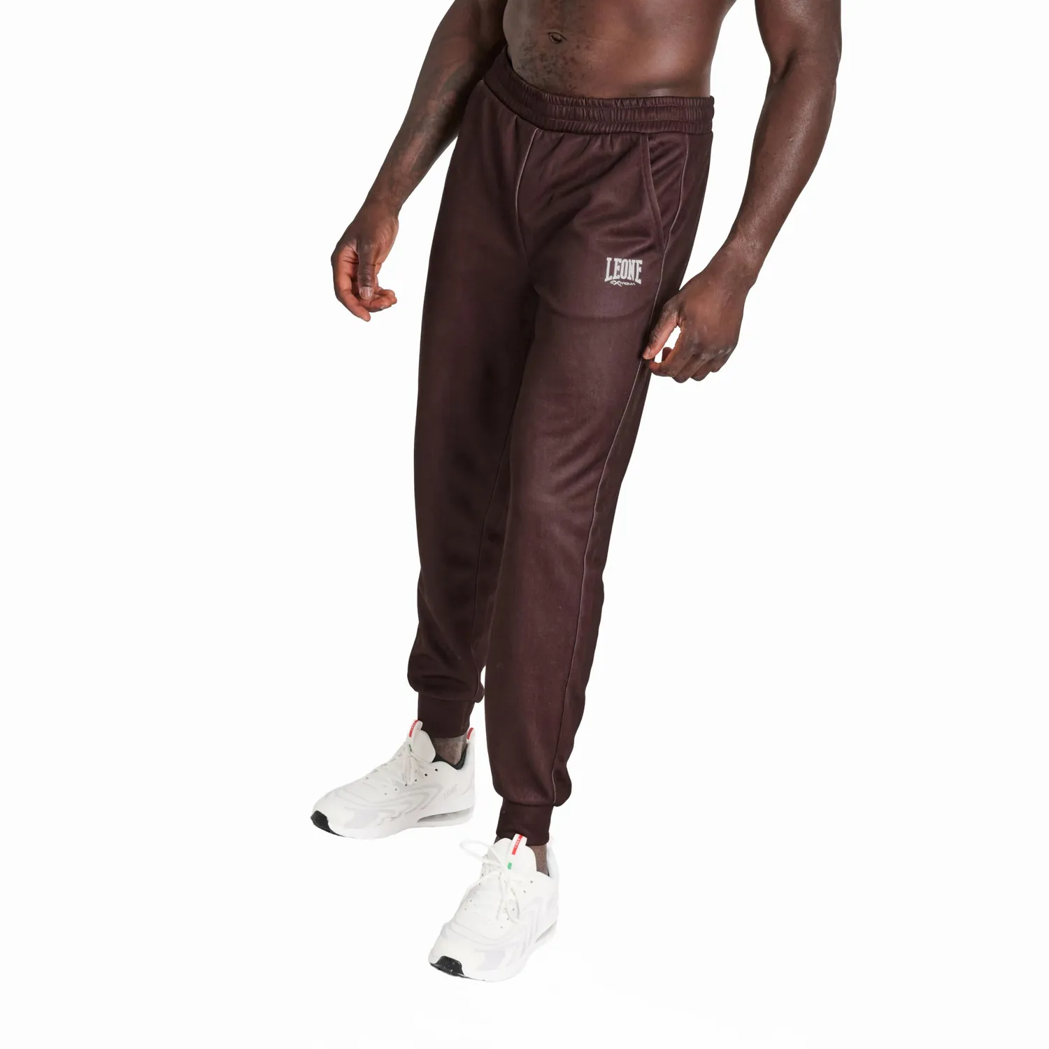 Leone1947 ABX122 Jogger Verde Petrolio interlock