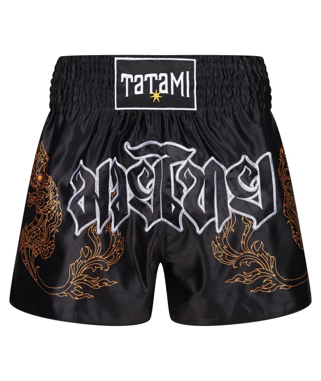 Tatami Nakmuay shorts muay thai nero drago