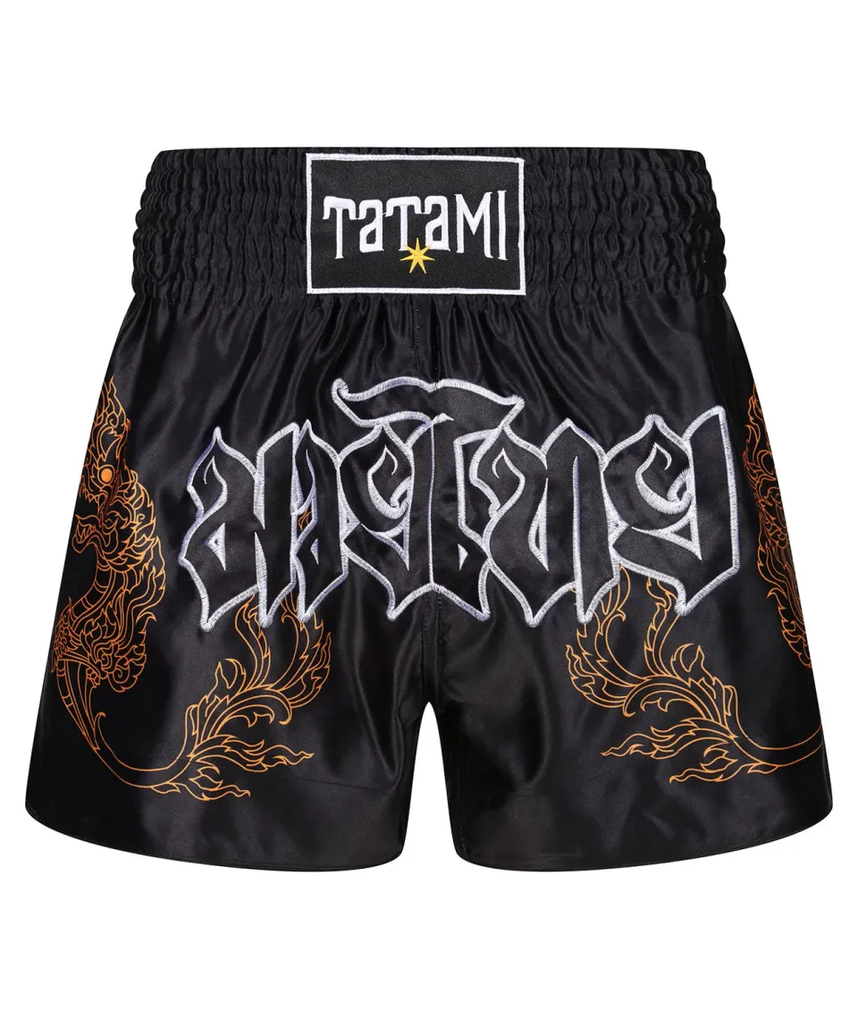 Tatami Nakmuay shorts muay thai nero drago